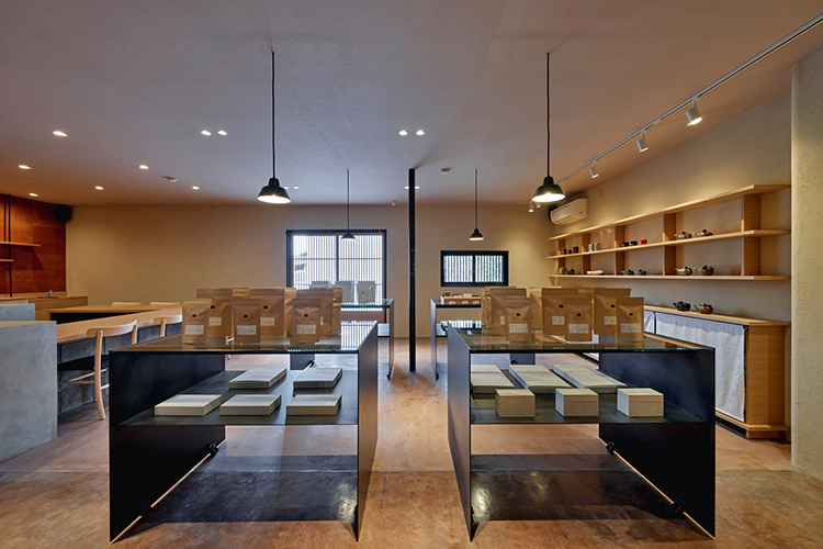 「製茶所山科」内観
