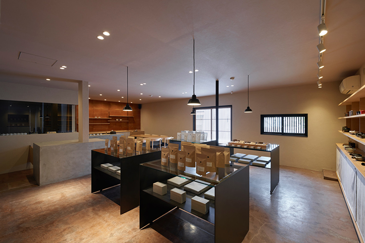 「製茶所山科」内観