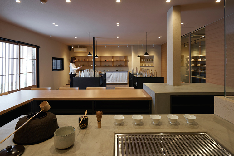 「製茶所山科」内観